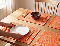 Cotton Woven Placemats | Heat Resistant