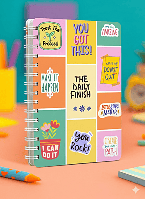 The Daily Finish Flow Planner Pastel Party