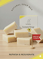 Threedha Natural Lemon Soap Bar|100gm