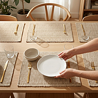 Cotton Woven Placemats | Heat Resistant