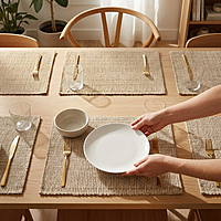 Cotton Woven Placemats | Heat Resistant
