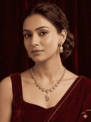 Majestic Gilded Teardrop & Marquise Jewellery Set Majestic Gilded Teardrop & Marquise Jewellery Set