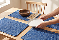 Cotton Woven Placemats | Heat Resistant