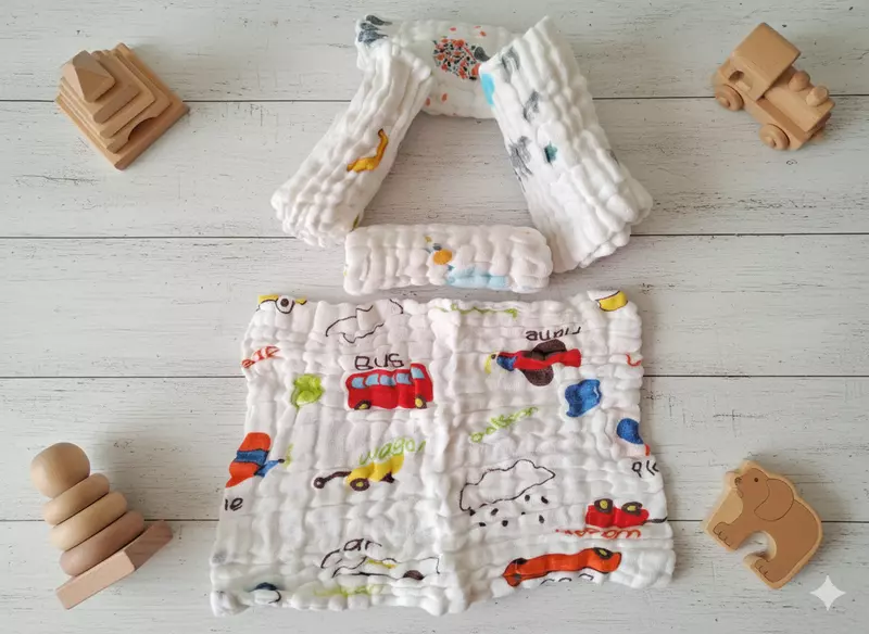 Muslin Face towels