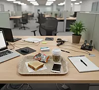 Tea, Coffee & Snacks Tray