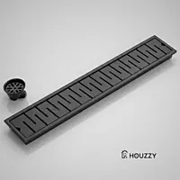 Piano Shower Drain Channel SS-304 (Black)