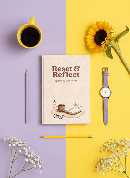 Reset & Reflect Edition (4-Month Guided Journal) Coffee & Me