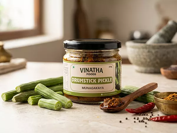 Andhra Drumstick Pickle (Munagakaya Pachadi) – 250g