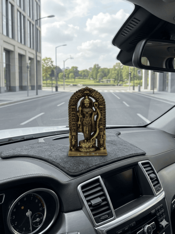 Ram Lalla Ayodhya Mandir Inspired Dashboard Idol