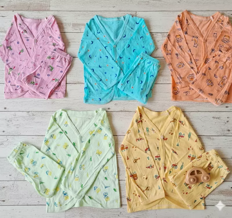 Hosiery cotton full sleeve set