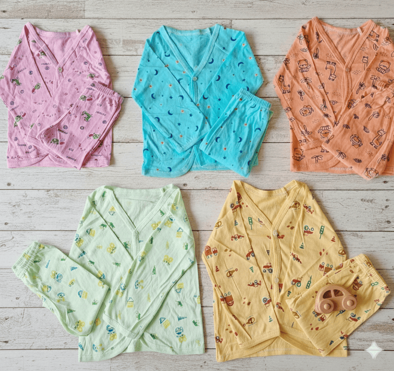 Hosiery cotton full sleeve set