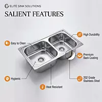 Premium Double Bowl Kitchen Sink