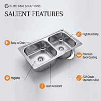 Premium Double Bowl Kitchen Sink