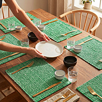 Cotton Woven Placemats | Heat Resistant