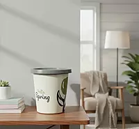 Decorative Bucket with Spring Theme