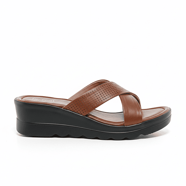 Dr. Foot Cross strap Slide