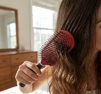 Paddle Brush Comb Set with Ball-Tipped Bristles