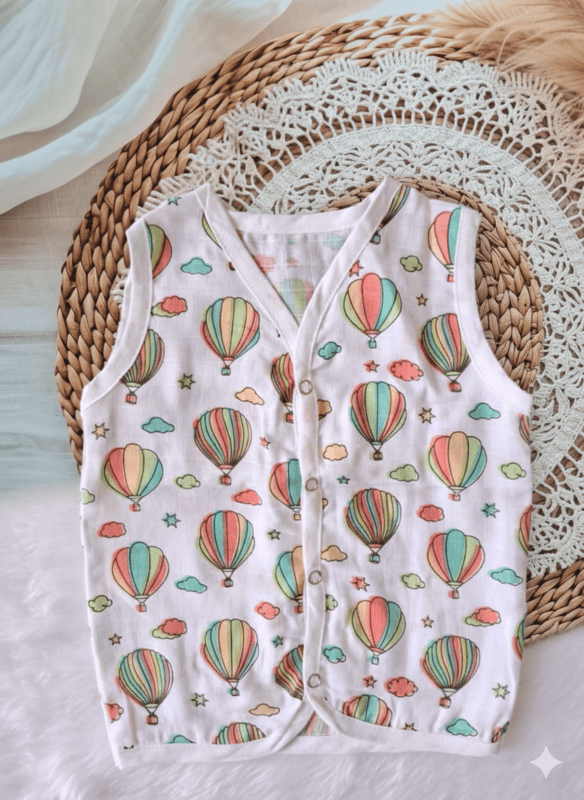 Muslin Jabla 9-12 Months