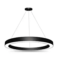 Round Ring LED Ceiling Light (Black)