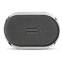 Quadra (Black) 10x14 10x14 Premium ABS Shower Head