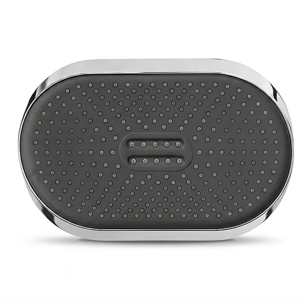 Quadra (Black) 10x14 10x14 Premium ABS Shower Head