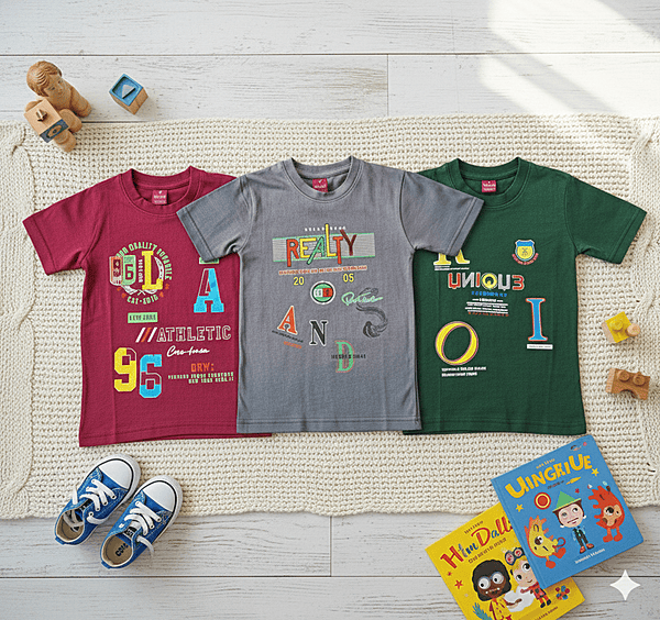 Boys T-shirt Pack of 3