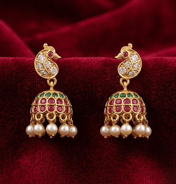 Traditional peacock-inspired design