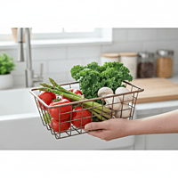 Metal Wire Storage Basket