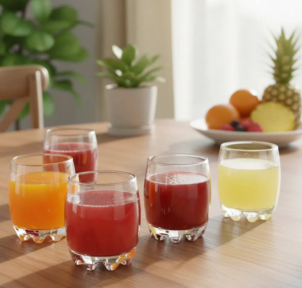 YERA PRIMA ZEST Juice Glass Set (Set of 6 Pcs)