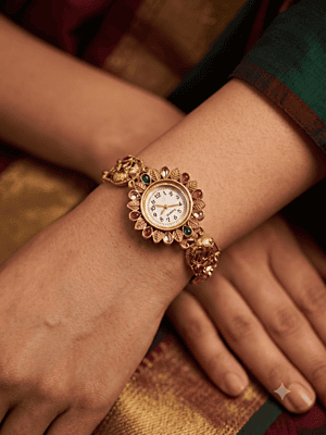 Royal Elephant Motif Antique Bracelet Watch Royal Elephant Motif Antique Bracelet Watch