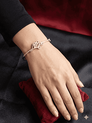 Art Deco-Inspired Filigree Bangle