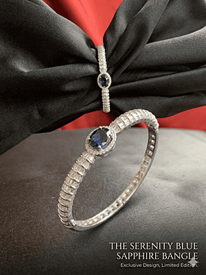 The Serenity Blue Sapphire Collection The Serenity Blue Sapphire Collection