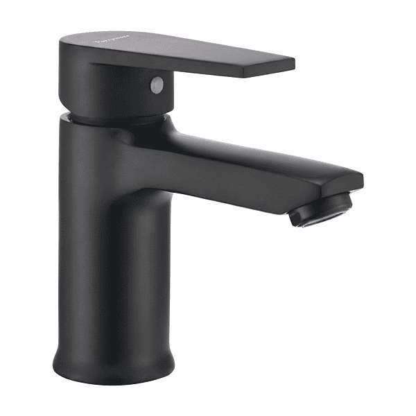 Praseo Matte Black Single Lever Basin Mixer