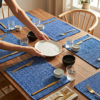 Cotton Woven Placemats | Heat Resistant