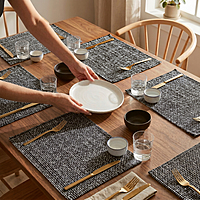 Cotton Woven Placemats | Heat Resistant