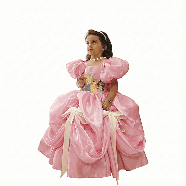 Pink Castle Princess Gown