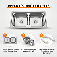 Premium Double Bowl Kitchen Sink