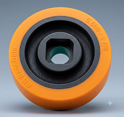 BaneBot T6 Wheel 1-7/8"*0.6" hub Mount 40A Orange