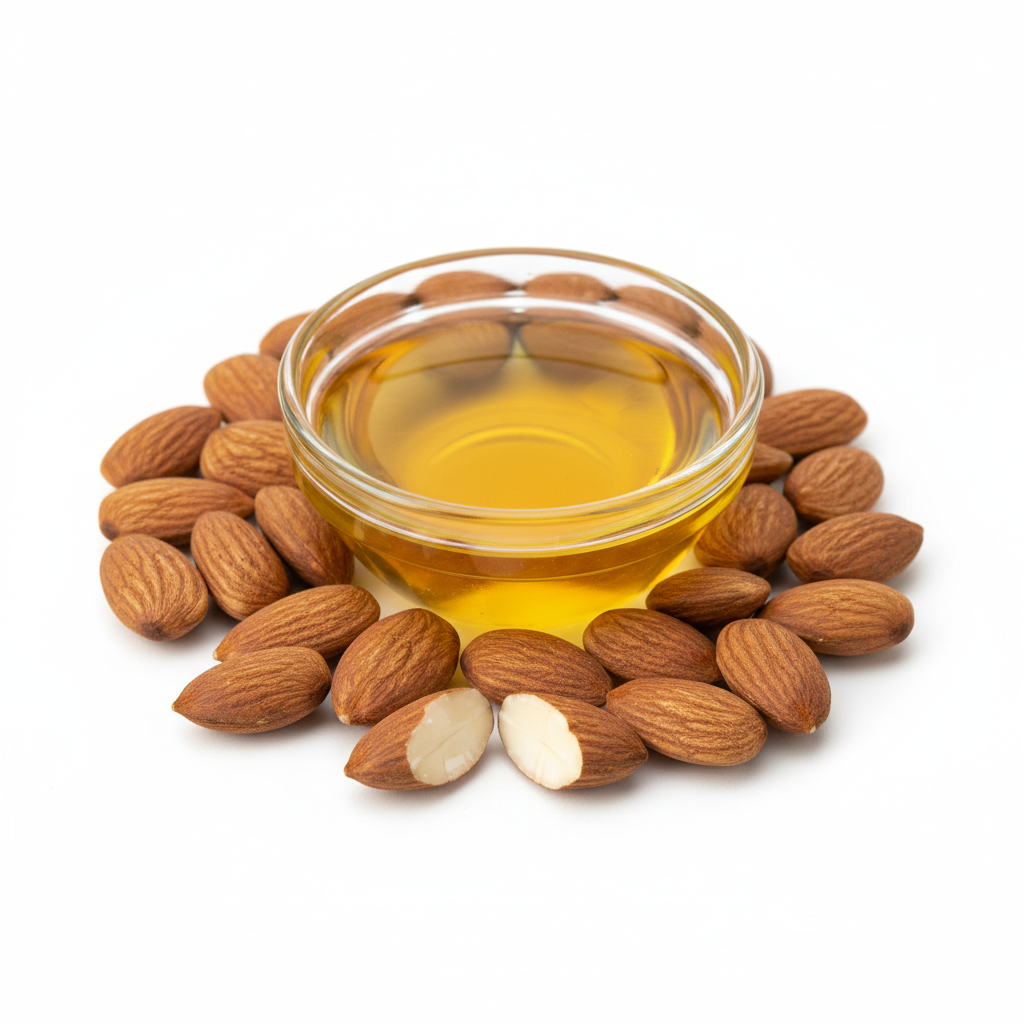 Pure Cold Pressed Almond (Badam) Oil