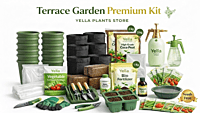 Terrace Garden Premium Kit | All-in-One Complete Gardening Setup