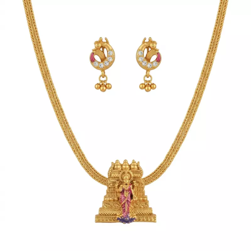 Goddess Pendant Necklace Set