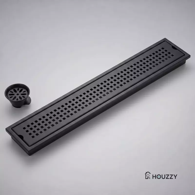 Palo Shower Drain Channel SS-304 (Black)