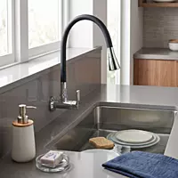 Sink Cock Flexible Dual Flow