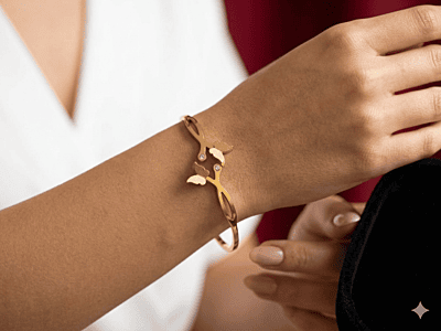 The Fluttering Elegance Bangle