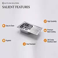 Premium Single Bowl Drainer Sink