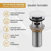 Ceramic Pop-Up Coupling