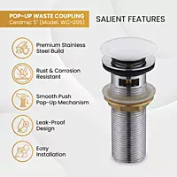 Ceramic Pop-Up Coupling