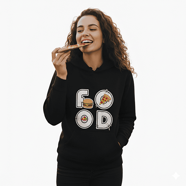 foodie girl hoodie