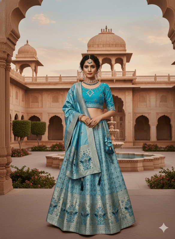 Traditional Indian Lehenga Choli Set B.1661