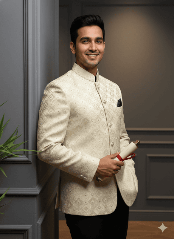 Mens Jodhpuri D-2398 one world